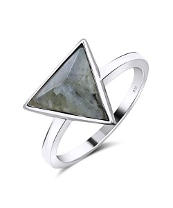 Labradorite Silver Rings NSR-2381-LB